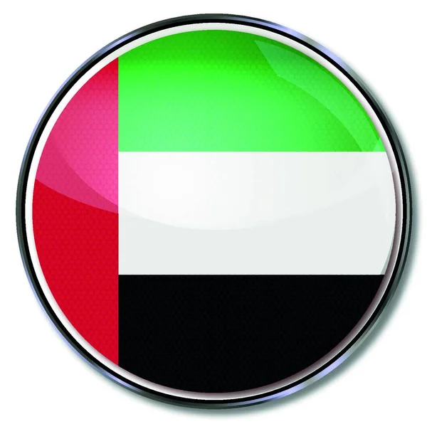 Ενωμένα Αραβικά Εμιράτα Κουμπιά — Διανυσματικό Αρχείο