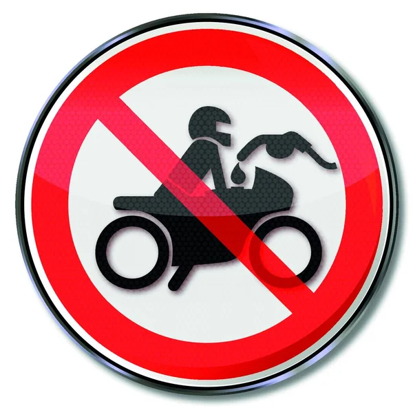 发动机开动时禁止加油的禁止牌 — 图库矢量图片