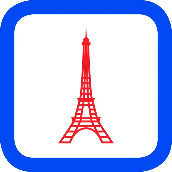 Ilustração Vetorial Tour Eiffel —  Vetores de Stock