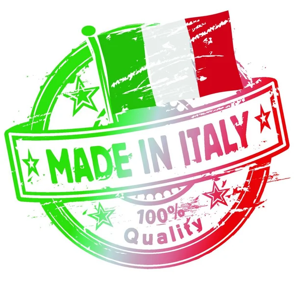 イタリア製の切手 — ストックベクタ