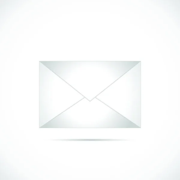 Illustratie Van Een Envelop Geïsoleerd Een Witte Achtergrond — Stockvector