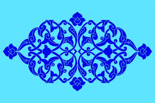 Вдохновлённый Дизайном Османского Декоративного Искусства — стоковый вектор