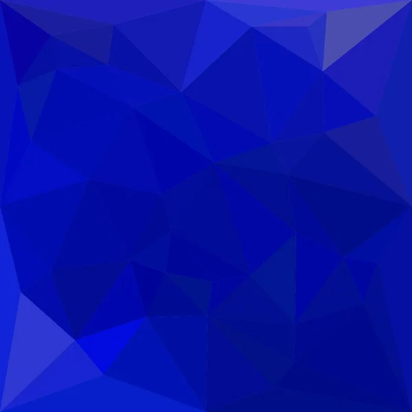 青いサファイア抽象幾何学的背景の低ポリゴンスタイルのイラスト — ストックベクタ