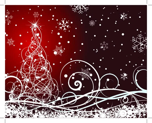 Karácsonyi Ünnepi Háttér Eps Vektor Illusztráció Átlátszó Hálószemekkel — Stock Vector