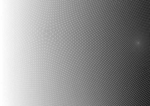 Conceptual Wire Frame Tête Homme — Image vectorielle