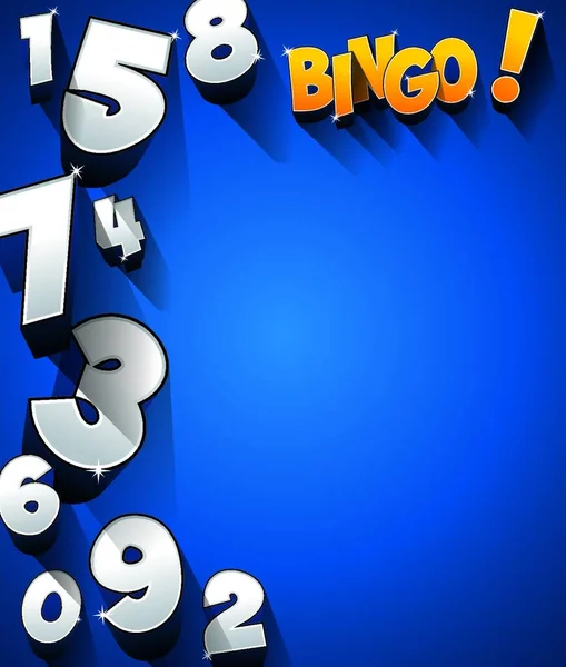 Creative Abstract Bingo Jackpot Symbol Vektor Illustration — Stock vektor