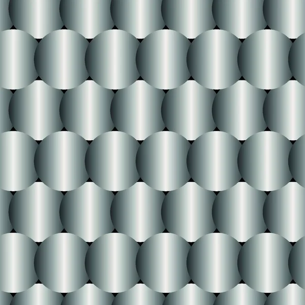 Modèle Moderne Abstrait Noir Blanc Sans Couture Créé Partir Intersections — Image vectorielle