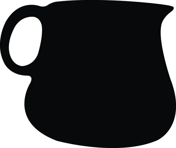 Векторна Ілюстрація Чорно Білої Мультиплікаційної Ікони Обличчя — стоковий вектор