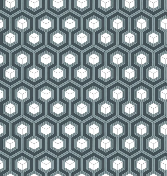 Abstracte Naadloze Patroon Met Blokjes Alle Kleuren Donkerblauwe Rechthoek Kan — Stockvector