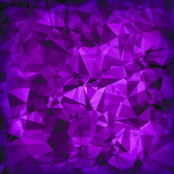 Fond Polygonal Rose Modèle Triangle Cristal Rose — Image vectorielle