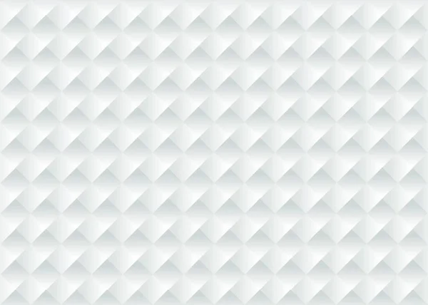 Textura Sem Costura Branca Ilustração Fundo Geométrico Vetor — Vetor de Stock