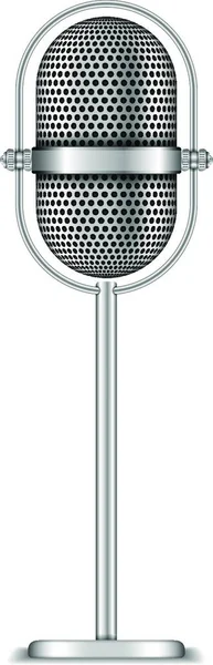 Mikrofon Audio Equipment Mikrofon — Stockvektor
