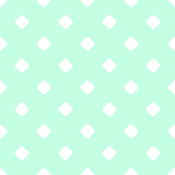 Tegel Munt Groen Wit Vector Patroon Decoratie Naadloze Achtergrond Behang — Stockvector