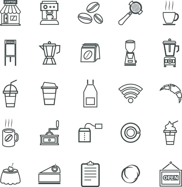 Iconos Vectoriales Sobre Fondo Color Vector Stock — Vector de stock