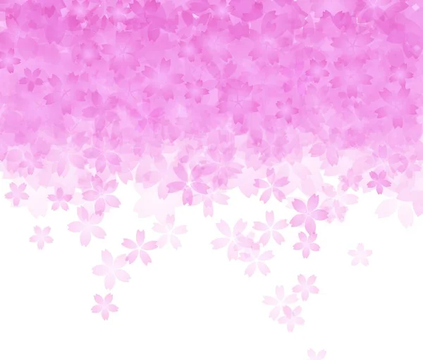 Фонове Зображення Рожевого Вишневого Цвітіння — стоковий вектор
