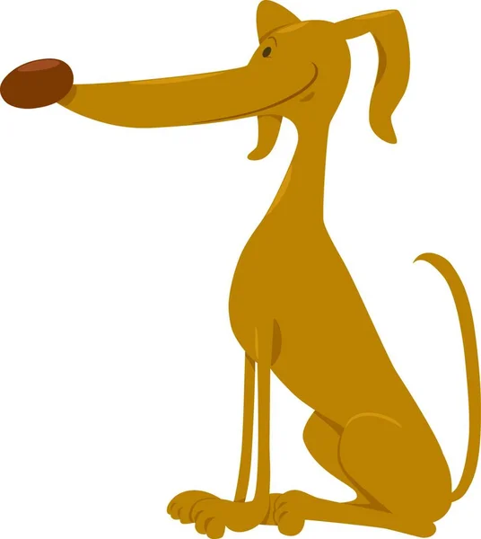 Мультфильм Симпатичном Персонаже Комиксов Dog Animal — стоковый вектор