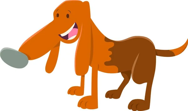 Мультфильм Счастливом Собачьем Аниме — стоковый вектор