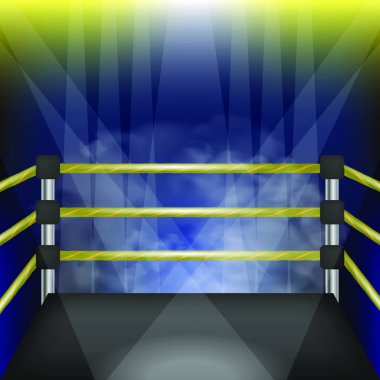 Download Empty Boxing Ring Free Vector Eps Cdr Ai Svg Vector Illustration Graphic Art