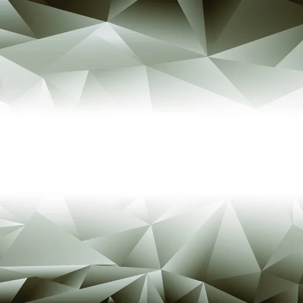 抽象的灰色三角形背景 现代的马赛克图案 海报模板设计 — 图库矢量图片
