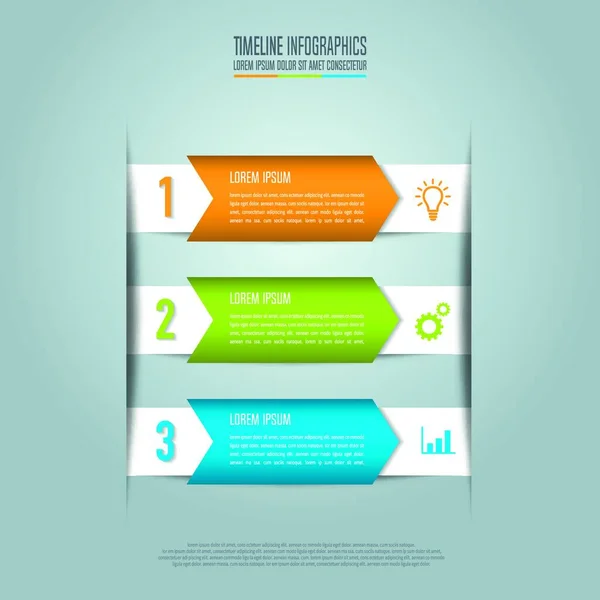 Kreativa Koncept För Infographic Tidslinjen Infographic Design Vektor Och Marknadsföring — Stock vektor