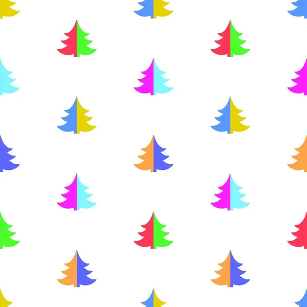 Digitální Vektor Barva Šťastný Nový Rok Veselé Vánoční Ikony Kresleným — Stockový vektor
