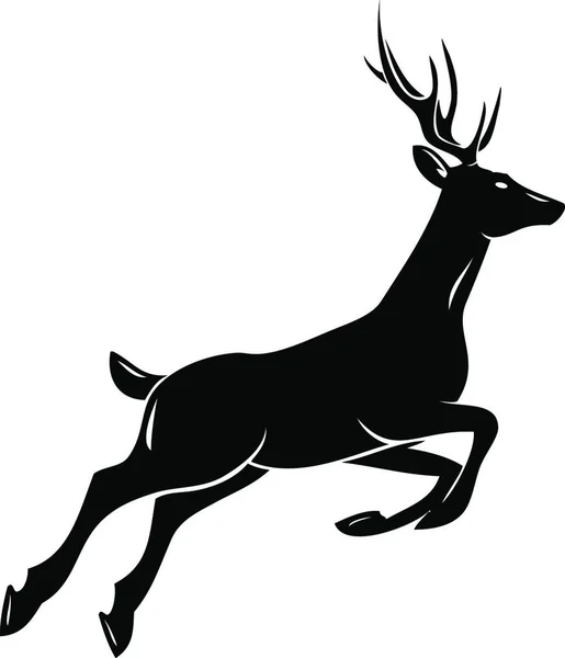 Cerf Animal Sauvage Faune — Image vectorielle