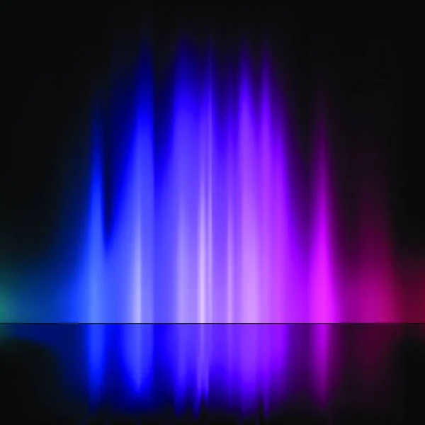 Fontaine Lumineuse Colorée Illustration Abstraite Fond Vecteur — Image vectorielle