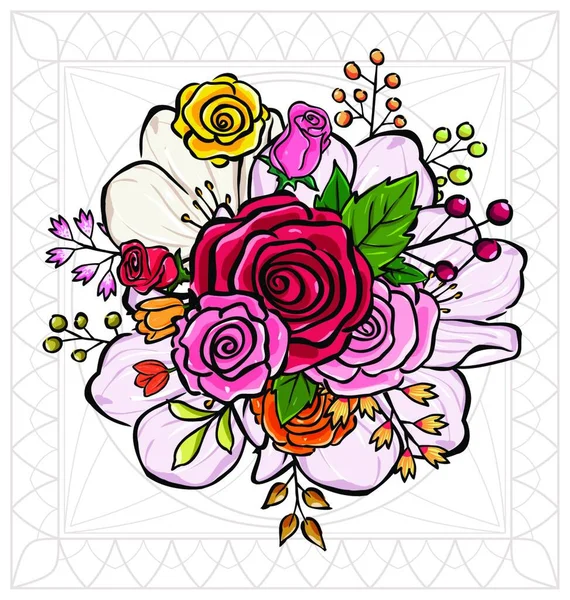 ภาพเวกเตอร อดอกไม วเล อกท าหร บการออกแบบคลาสส กและโรแมนต แยกและจ ดเร ยงได — ภาพเวกเตอร์สต็อก