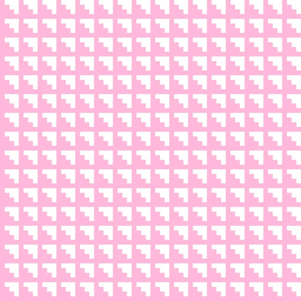 Tegel Pastel Roze Witte Vector Patroon Website Achtergrond — Stockvector
