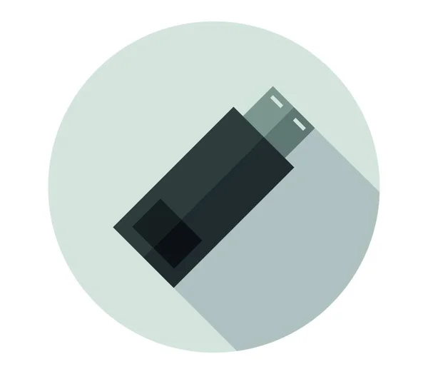 Icono Vectorial Aislado Sobre Fondo Blanco — Vector de stock