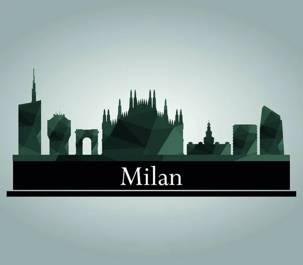 Милан Векторная Иллюстрация Иллюстраций — стоковый вектор