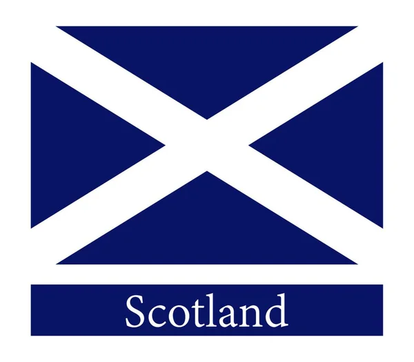 Bandera Escocia Ilustración Vectorial — Vector de stock