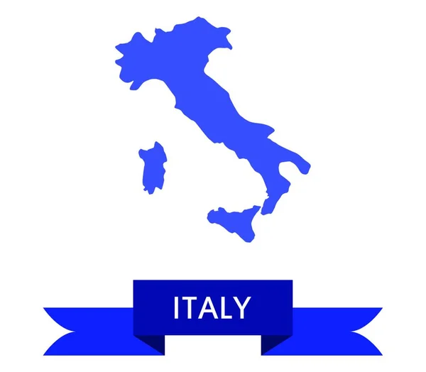 Uitzicht Zuid Italië — Stockvector