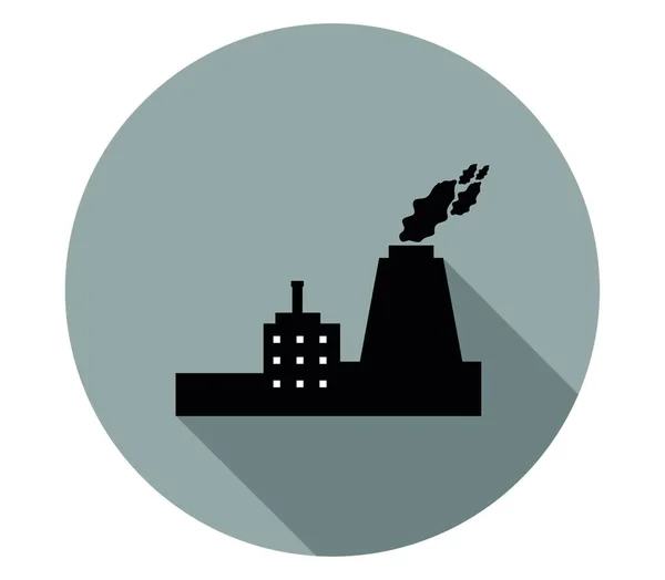 Industrie Iconen Pijnlijk Hout Vectorillustratie — Stockvector