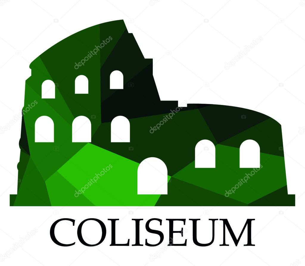 Rome city map vector illustration
