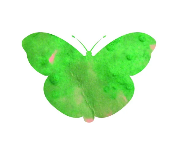 Schmetterling Symbol Einfach Vektorillustration — Stockvektor