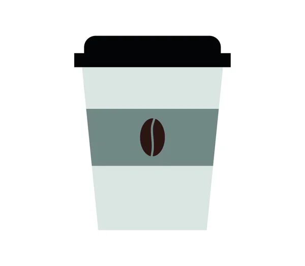 Moderne Kaffeetassen Ikone — Stockvektor