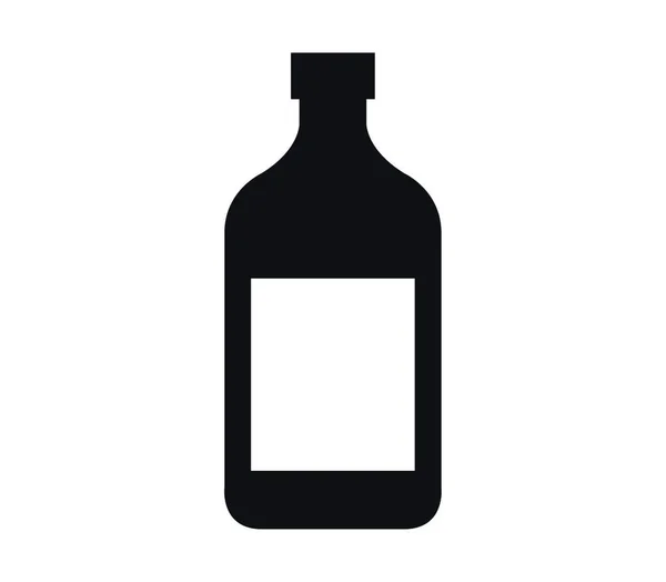 Icône Liqueur Sur Fond Blanc — Image vectorielle