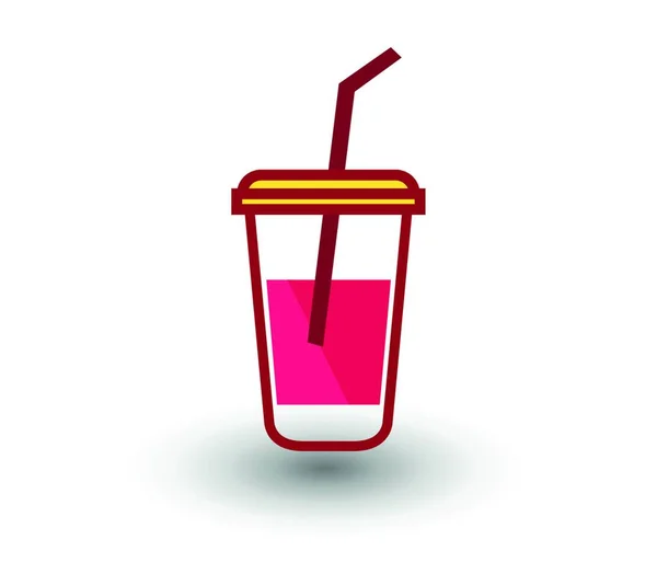 Vector Drink Icon Illustration — Stock Vector