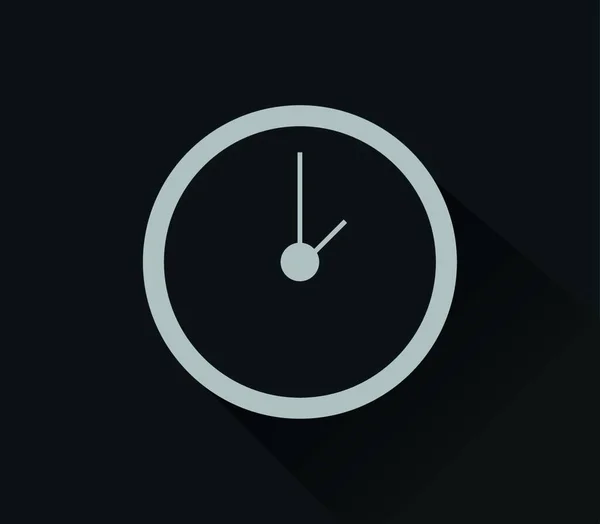Tijd Uren Horloge Klok — Stockvector