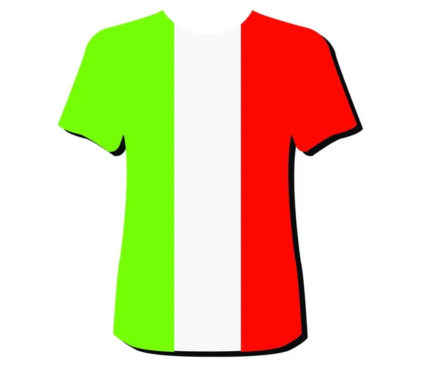 Флаг Италии Векторная Иллюстрация — стоковый вектор