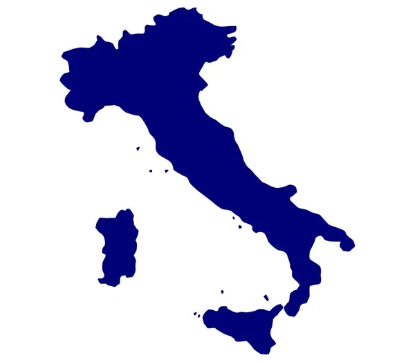Vista Nel Sud Italia — Vettoriale Stock