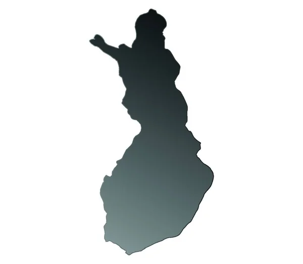 Finnland Ist Eine Nordeuropäische Nation Die Schweden Norwegen Und Russland — Stockvektor