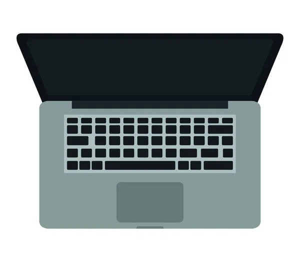 Laptop Symbol Abbildung Auf Weißem Hintergrund — Stockvektor