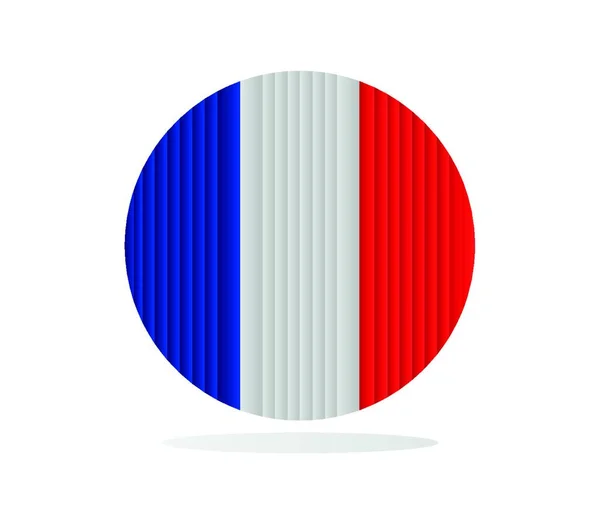 Drapeau France Patriotisme Pays — Image vectorielle