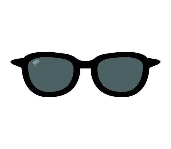 Napszemüveg Ikon Illusztráció Fehér Háttér — Stock Vector