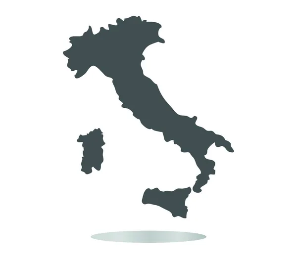 Vista Nel Sud Italia — Vettoriale Stock