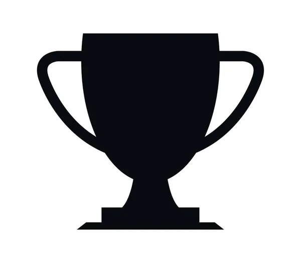 Icono Del Trofeo Ilustración Sobre Fondo Blanco — Vector de stock