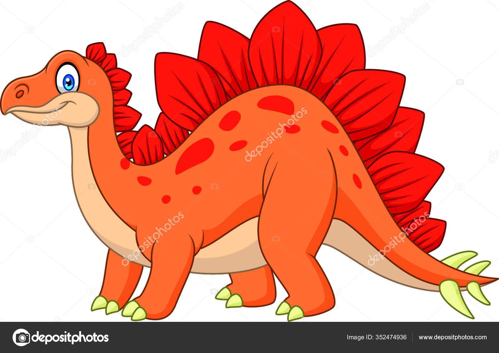 Dino Mascot Stok Vektor