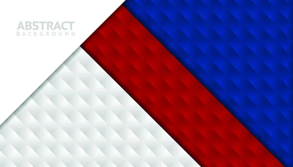 Fondo Abstracto Geométrico Plantilla Gráfica Con Colores Bandera Rusia Para — Vector de stock